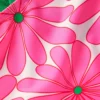 Cross-back Bikini Top Festival Pink Daisy
