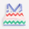 Cross-back Bikini Top Multi Wave Cross-back Bikini Top Multi Wave