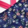 Cross-back Bikini Top Sapphire Blue Meadow Floral Cross-back Bikini Top Sapphire Blue Meadow Floral