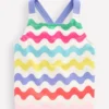 Cross-Back Tankini Top Multi Wave Cross-Back Tankini Top Multi Wave