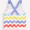 Cross-Back Tankini Top Multi Wave Cross-Back Tankini Top Multi Wave