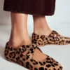 Cross Strap Mary Jane Classic Leopard Cross Strap Mary Jane Classic Leopard