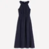 Daphne Double Cloth Dress NAVY Daphne Double Cloth Dress NAVY