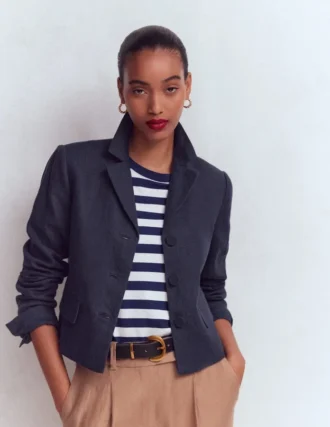 Dartmouth Linen Blazer Navy Dartmouth Linen Blazer Navy