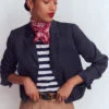 Dartmouth Linen Blazer Navy