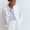 Dartmouth Linen Blazer White Dartmouth Linen Blazer White