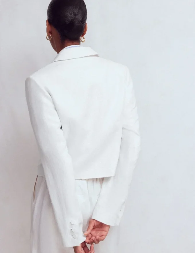 Dartmouth Linen Blazer White Dartmouth Linen Blazer White