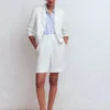 Dartmouth Linen Blazer White Dartmouth Linen Blazer White