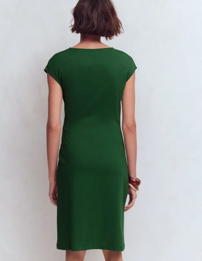 Delilah Twist Short Dress Hunter Green Delilah Twist Short Dress Hunter Green