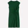 Delilah Twist Short Dress Hunter Green Delilah Twist Short Dress Hunter Green
