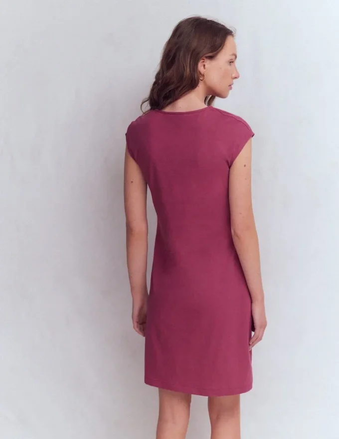 Delilah Twist Short Dress Raspberry Coulis Delilah Twist Short Dress Raspberry Coulis