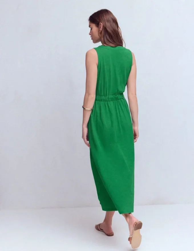 Delphine Midi Sleeveless Dress Fresh Green Delphine Midi Sleeveless Dress Fresh Green