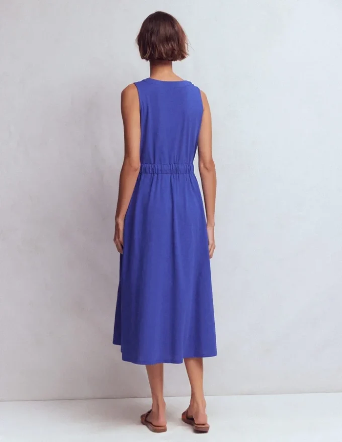Delphine Midi Sleeveless Dress Sapphire Blue Delphine Midi Sleeveless Dress Sapphire Blue