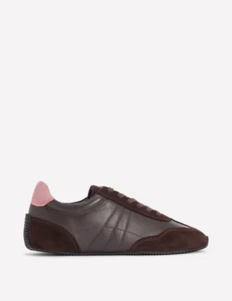 Delphine Slim Sole Trainers Chocolate