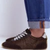 Delphine Slim Sole Trainers Leopard Delphine Slim Sole Trainers Leopard