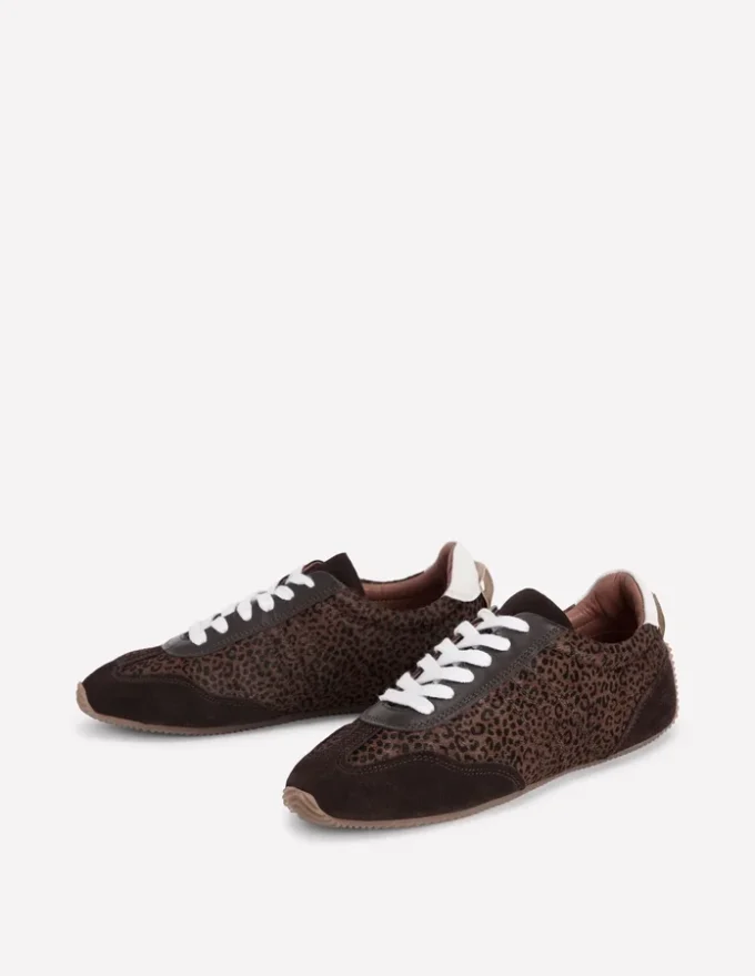 Delphine Slim Sole Trainers Leopard Delphine Slim Sole Trainers Leopard