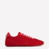 Delphine Slim Sole Trainers Red Delphine Slim Sole Trainers Red