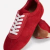 Delphine Slim Sole Trainers Red Delphine Slim Sole Trainers Red