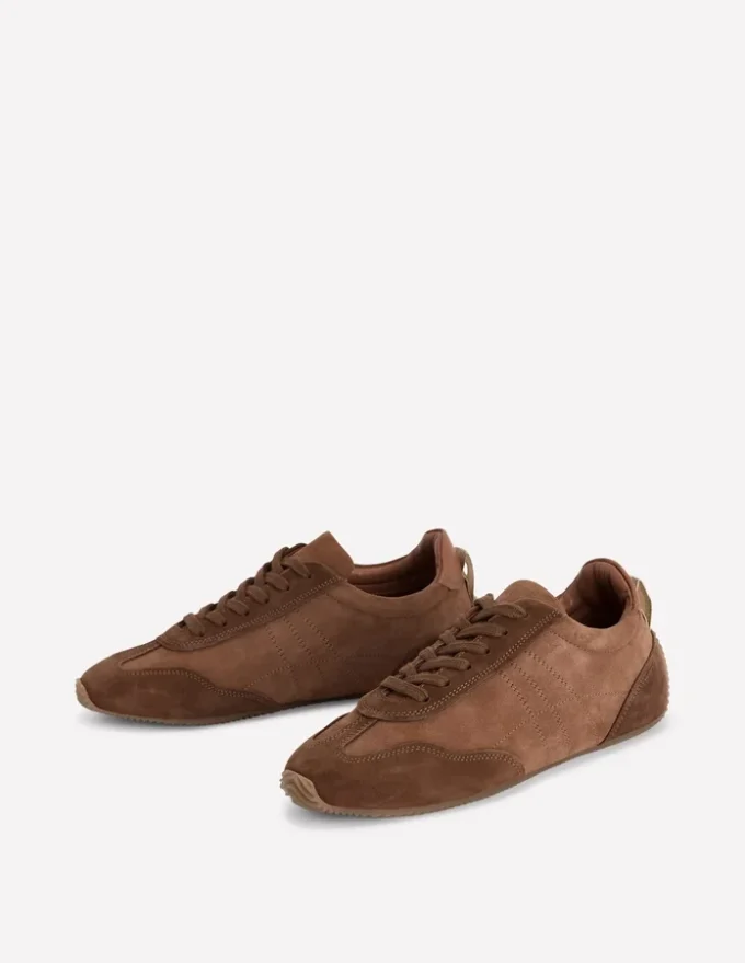 Delphine Slim Sole Trainers Tan Delphine Slim Sole Trainers Tan