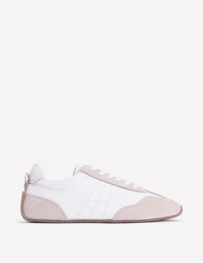 Delphine Slim Sole Trainers White Mix Delphine Slim Sole Trainers White Mix