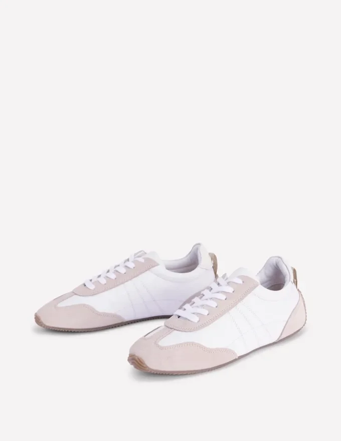 Delphine Slim Sole Trainers White Mix Delphine Slim Sole Trainers White Mix