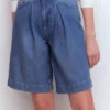 Denim Bermuda Short Light Vintage Denim Bermuda Short Light Vintage