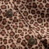 Denim Shirt Dress Leopard Denim Shirt Dress Leopard