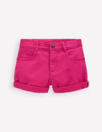 Denim Shorts Hot Pink