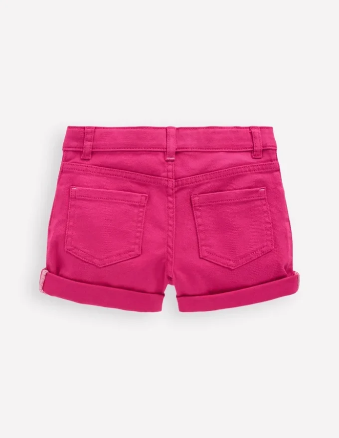 Denim Shorts Hot Pink