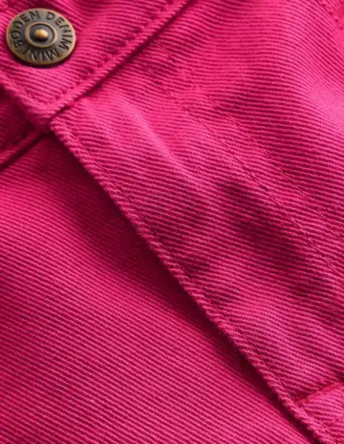 Denim Shorts Hot Pink