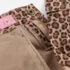 Denim Shorts Leopard