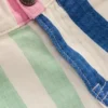 Denim Shorts Multi Hotch Potch Stripe