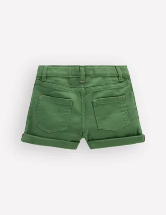 Denim Shorts Safari Green
