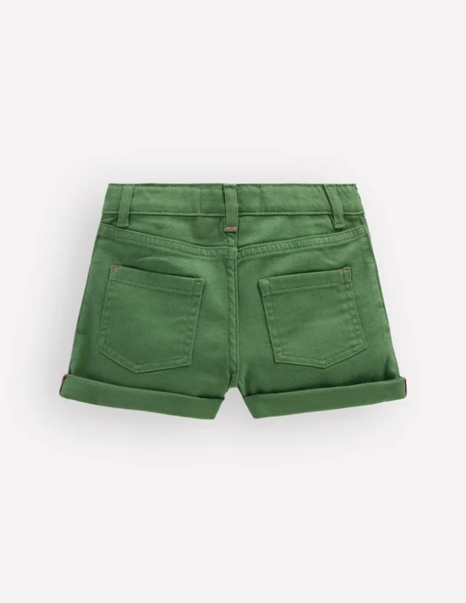 Denim Shorts Safari Green Denim Shorts Safari Green