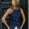 Denim Waistcoat Indigo Denim Denim Waistcoat Indigo Denim