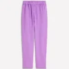 Double Cloth Crop Pants Amethyst Purple Double Cloth Crop Pants Amethyst Purple