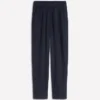 Double Cloth Crop Pants Navy Double Cloth Crop Pants Navy