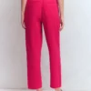 Double Cloth Crop Pants Pomegranate Double Cloth Crop Pants Pomegranate