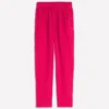Double Cloth Crop Pants Pomegranate Double Cloth Crop Pants Pomegranate