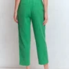 Double Cloth Crop Pants Shamrock Green Double Cloth Crop Pants Shamrock Green