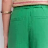 Double Cloth Crop Pants Shamrock Green Double Cloth Crop Pants Shamrock Green