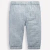 Double Cloth Pants Light Blue Stripe