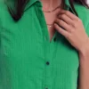 Double Cloth Shirt Leprechaun Green Double Cloth Shirt Leprechaun Green