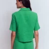 Double Cloth Shirt Leprechaun Green Double Cloth Shirt Leprechaun Green
