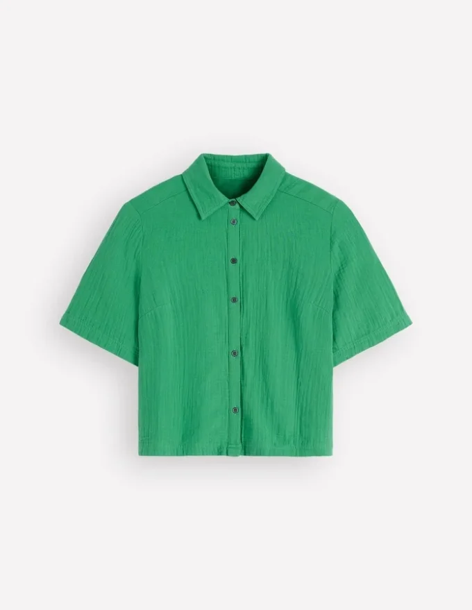 Double Cloth Shirt Leprechaun Green Double Cloth Shirt Leprechaun Green