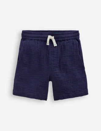 Double Cloth Shorts Navy
