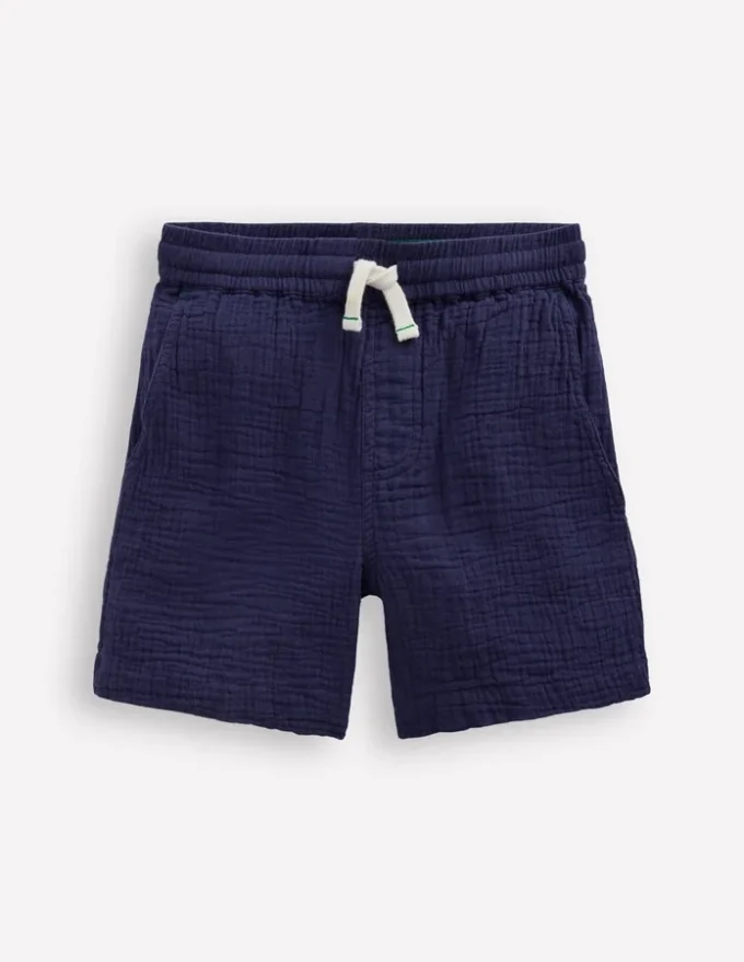 Double Cloth Shorts Navy Double Cloth Shorts Navy