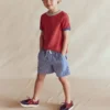 Double Cloth Shorts Ticking Stripe Double Cloth Shorts Ticking Stripe