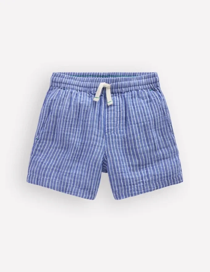 Double Cloth Shorts Ticking Stripe Double Cloth Shorts Ticking Stripe