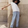 Double Cloth Summer Trouser Stripes Double Cloth Summer Trouser Stripes